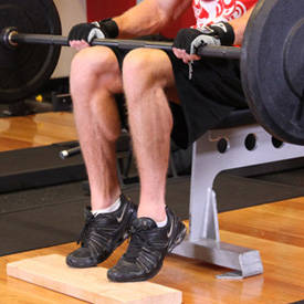 Barbell Seated Calf Raise thumbnail image