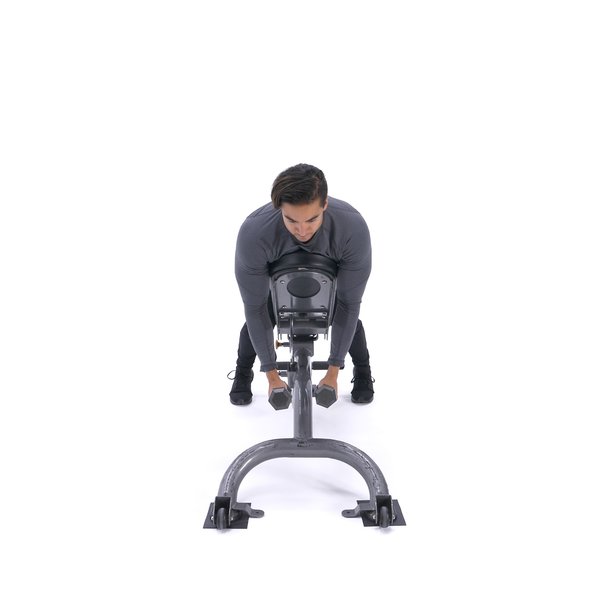 Incline dumbbell reverse fly thumbnail image