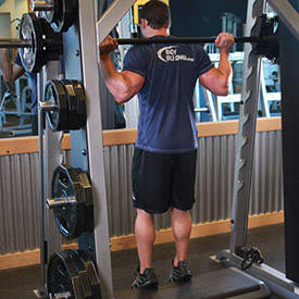 Smith Machine Reverse Calf Raises thumbnail image