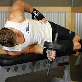 Dumbbell Lying Supination thumbnail image