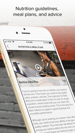 Elite Body mobile app