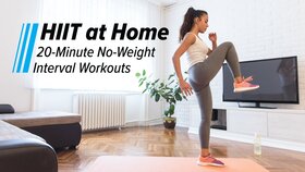 HIIT at Home: 20-Minute No-Weight Interval Workouts