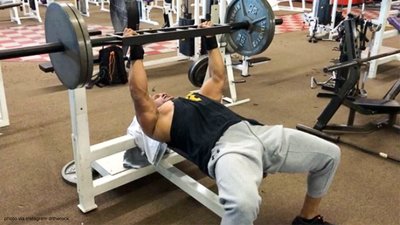 How The Rock Makes A 275-Pound Bench Go A Long Way