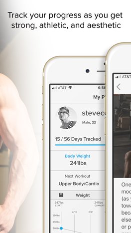 Modern Physique mobile app