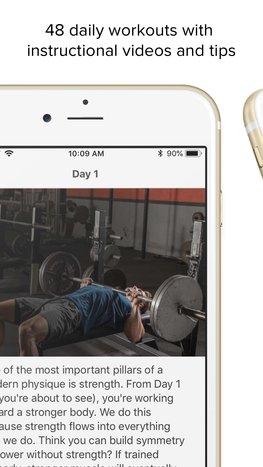 Modern Physique mobile app