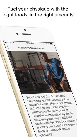 Modern Physique mobile app