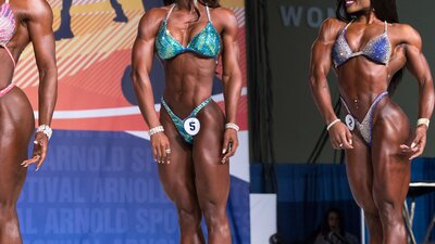 Olympia 2021 Women's Prejudging banner