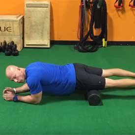 Foam Roll Quads