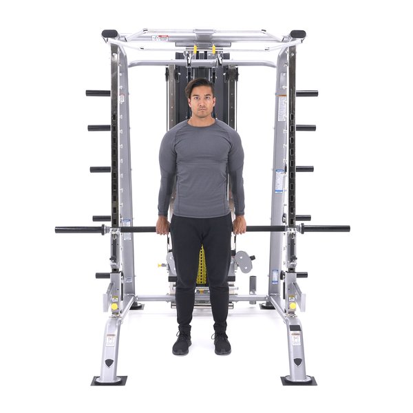 Smith machine behind-the-back shrug thumbnail image