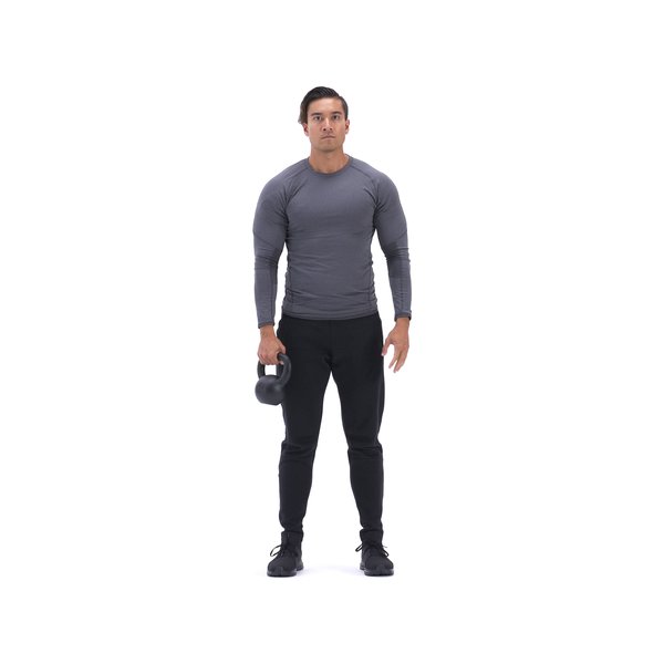 Kettlebell pass-through lunge thumbnail image