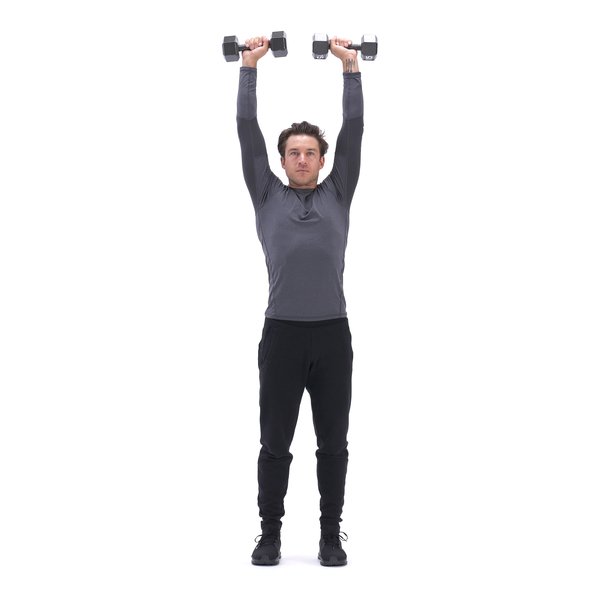 Biceps curl to shoulder press thumbnail image